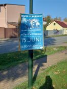 Foto: Altes Plakat vom Juni 